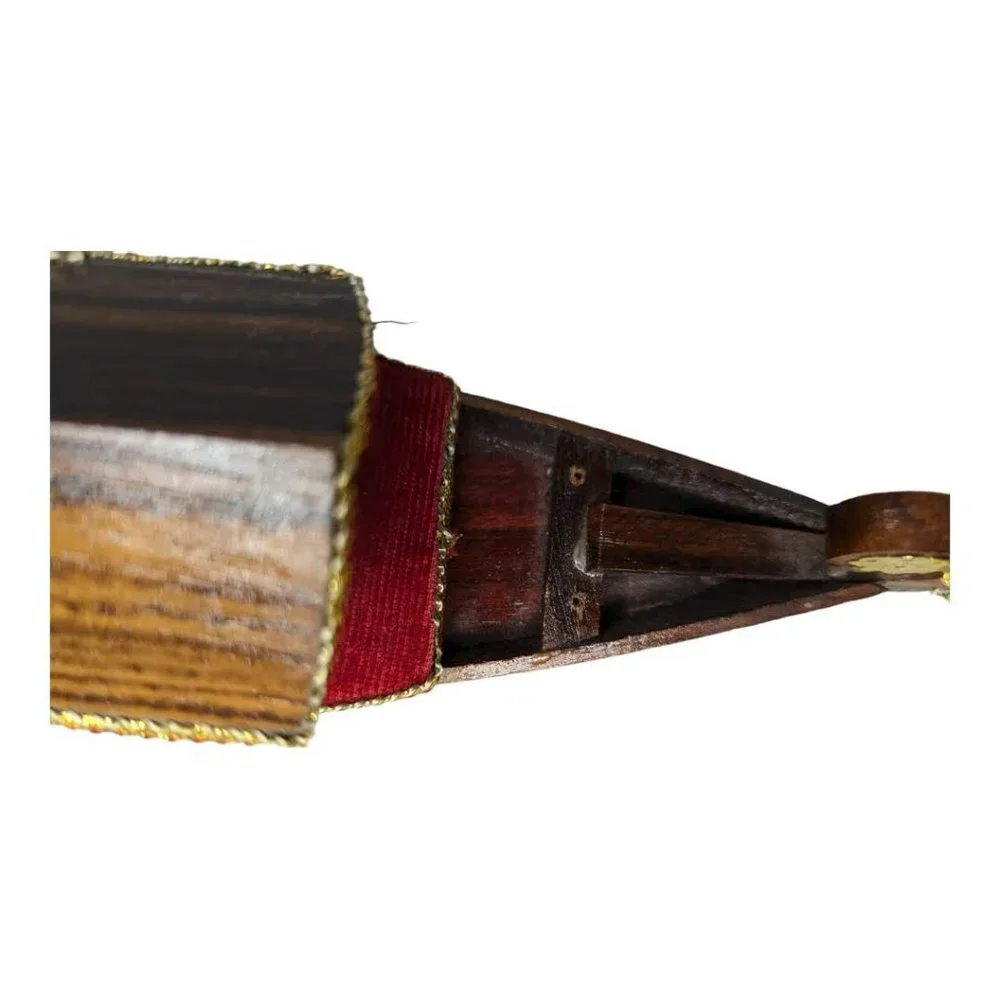 Vintage Wooden Snake Boat
